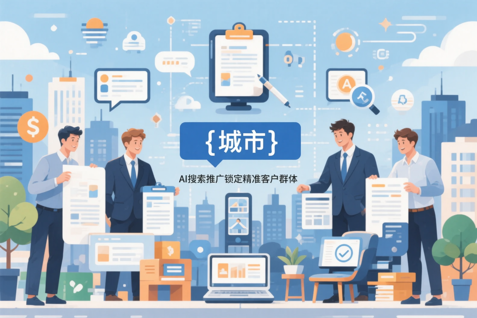 喀什公司如何用AI搜索推广锁定精准客户群体