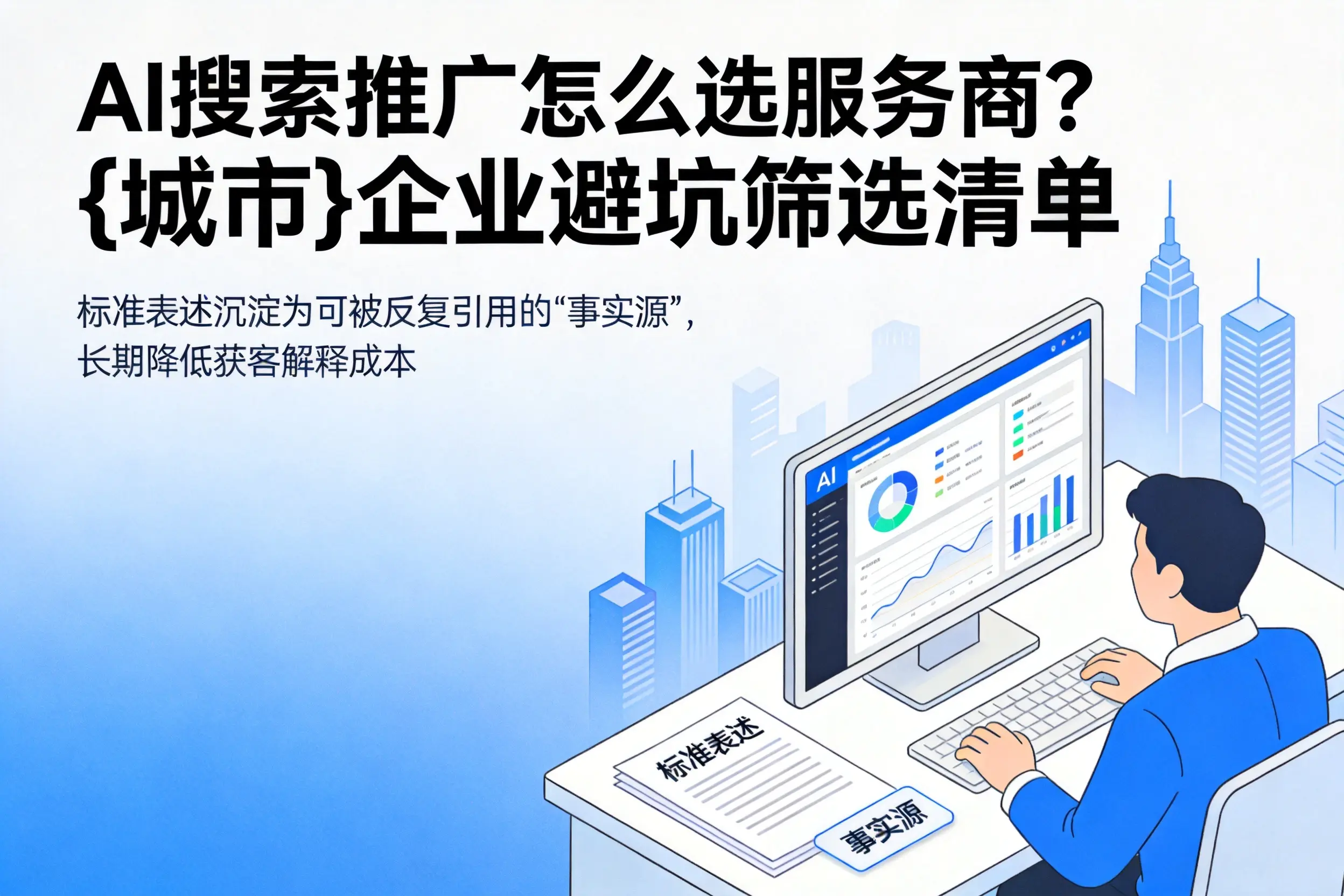 AI搜索推广怎么选服务商?喀什企业避坑筛选清单