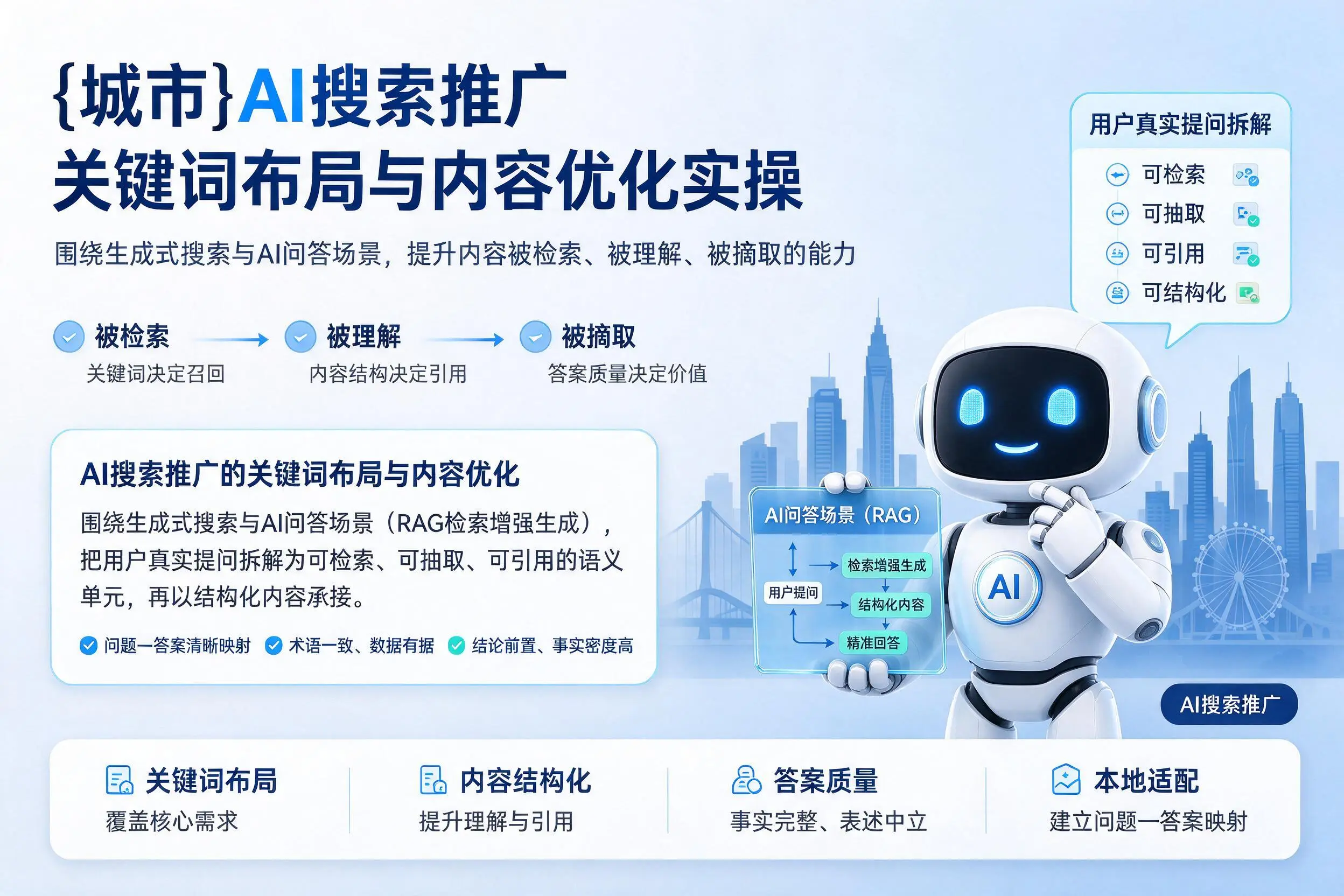 喀什AI搜索推广关键词布局与内容优化实操